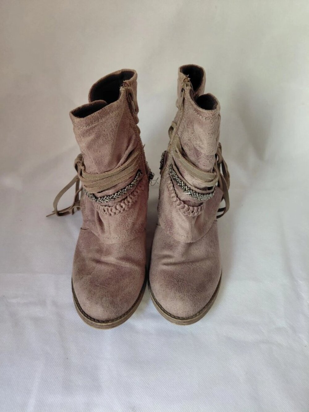 Jellypop Mid Calf Boots Side Zip Up Women's Size 7M